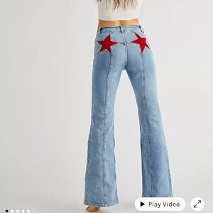 We The Free Firecracker Flare Jeans